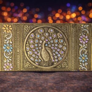 Meenakari Dry Fruit Box* Mukhwas / Supari Box* Festive Gift Box* Oxidized Box*