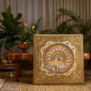 Pooja Bajot*Pooja Chowki*Chaurang (or Chowrang)* Peeta (or Peetalu)* Manai Palagai (or Manakatti)* Small Wooden Stool (or Mini Stool)* Decorative Stool (or Accent Piece)* God Idol Stand (or Idol Base)