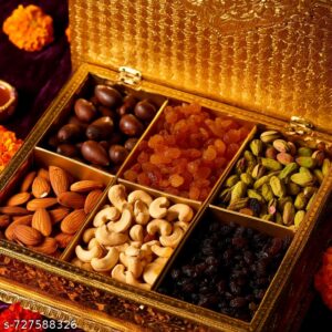 Meenakari Dry Fruit Box* Mukhwas / Supari Box* Festive Gift Box* Oxidized Box*